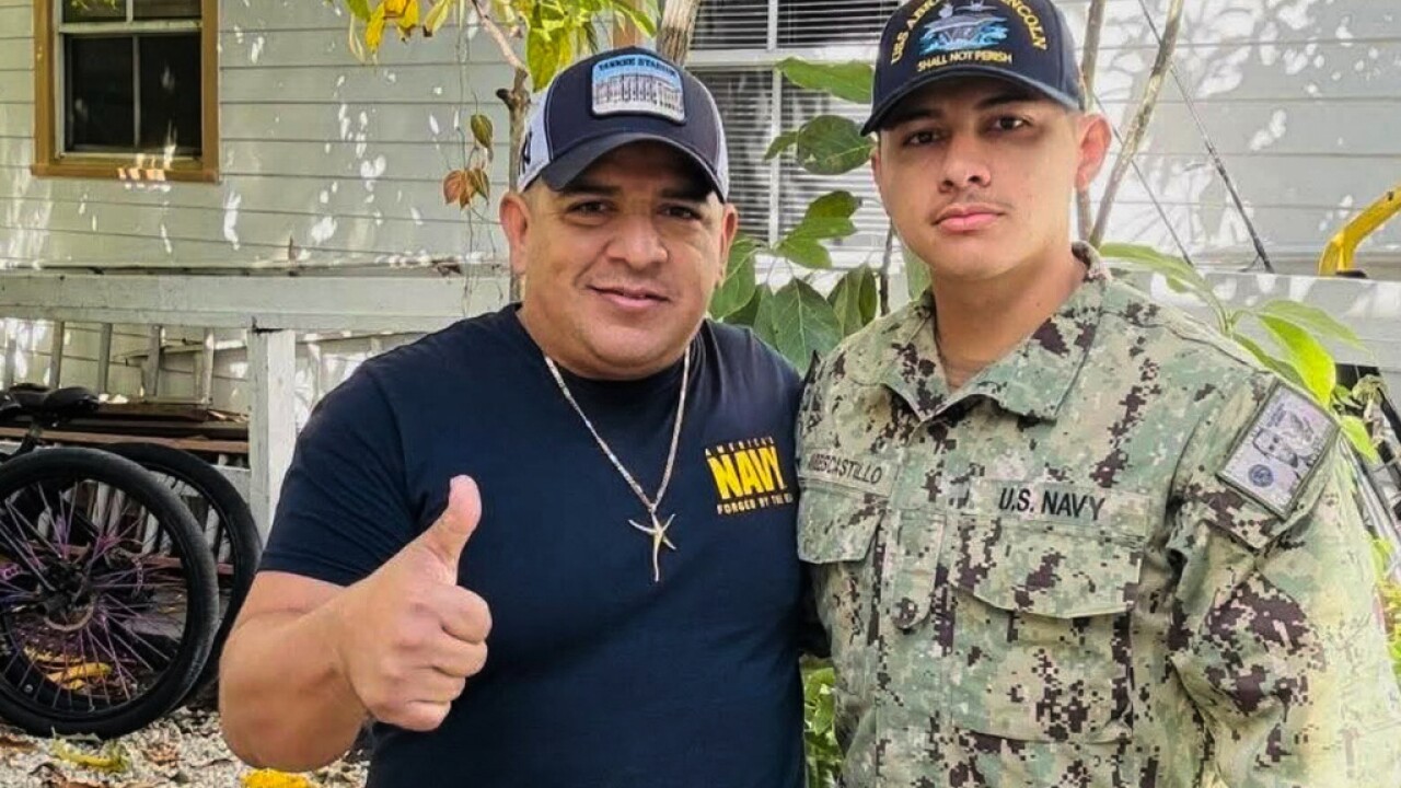 USS Lincoln Soldier Father Arrested