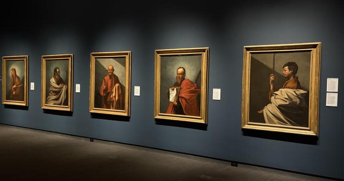Baroque period is alive and well at the Museum of Fine Arts in St. Petersburg