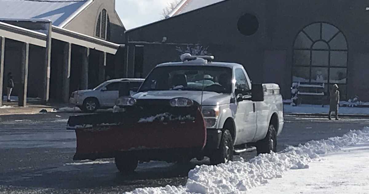 Woman struck by snow plow in Harford County