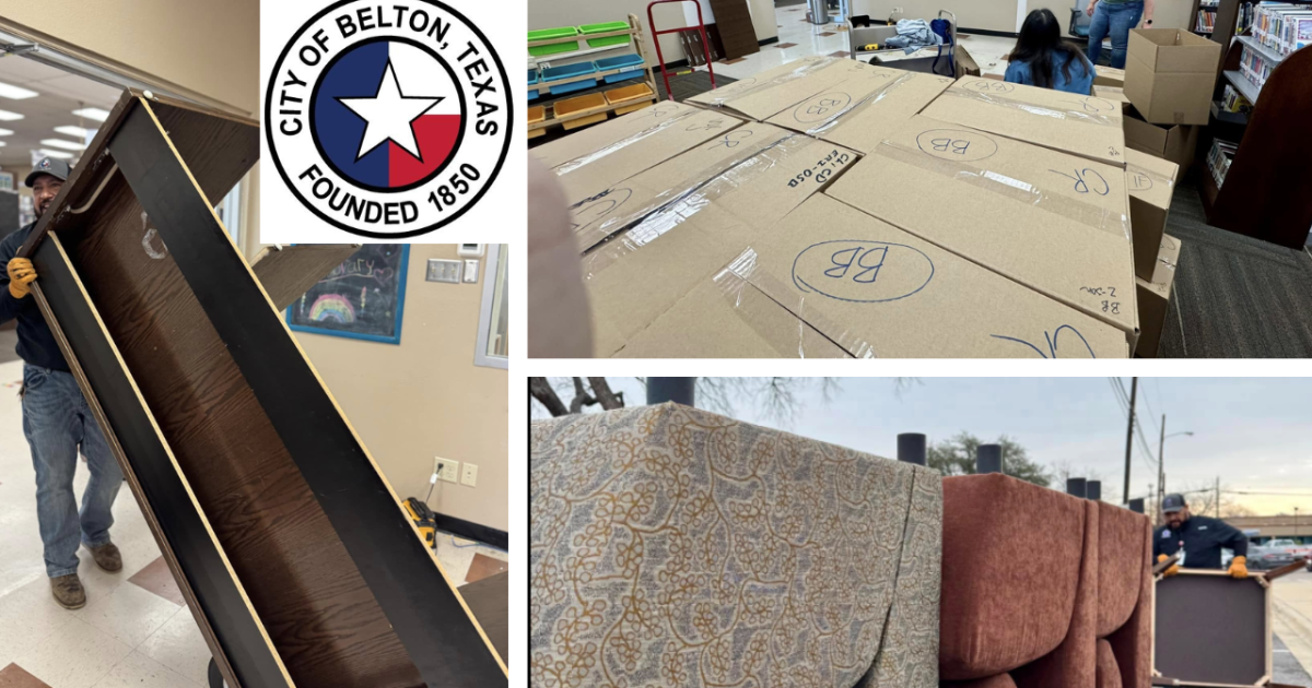 Renovations underway at Belton Public Library