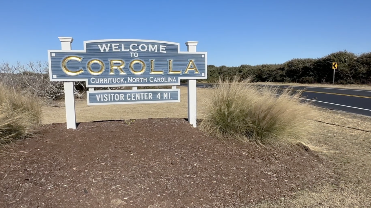 Corolla Sign Hurricane Erin prompts mandatory evacuation order for Off-Road Area of ...