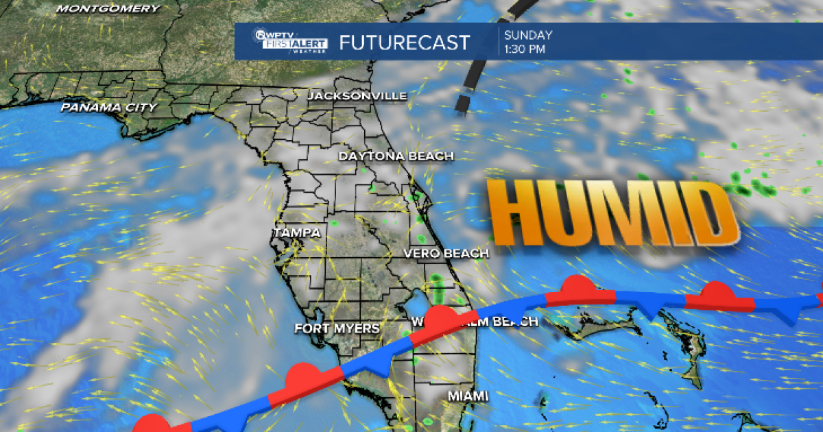 FORECAST: Warm and humid through the rest of the weekend