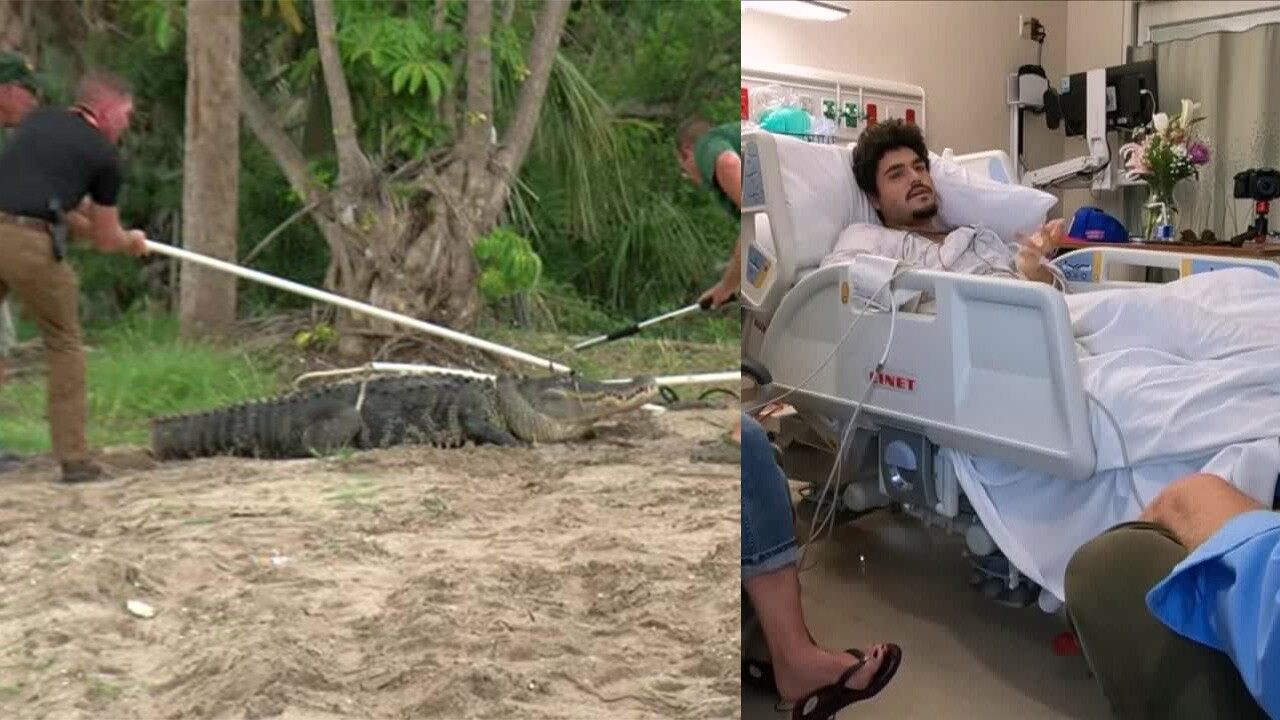 Jordan Rivera, lost his arm in alligator attack