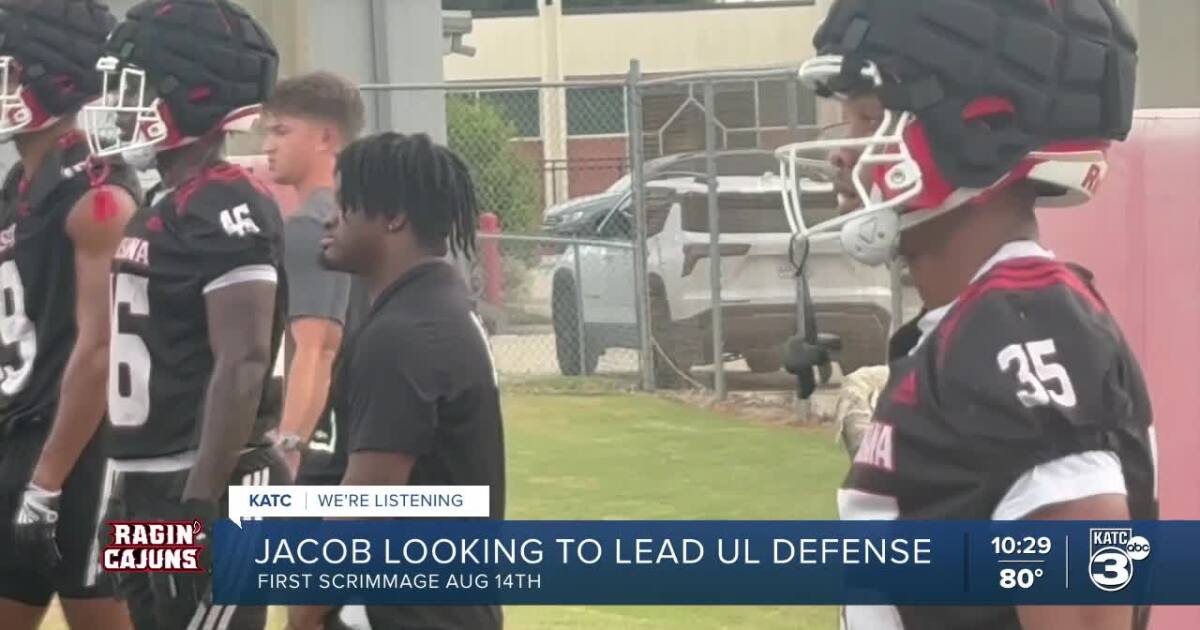 UL's Collin Jacob looking to shift the focus of the defense