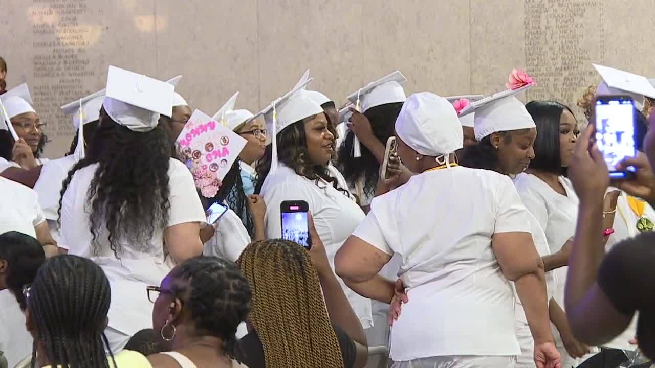 Baltimore workforce development program prepares graduates for new careers as caregivers
