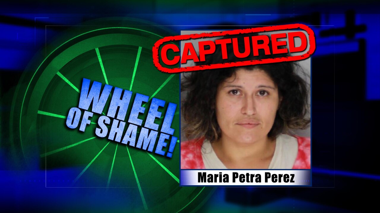 Wheel Of Shame Arrest: Maria Petra Perez