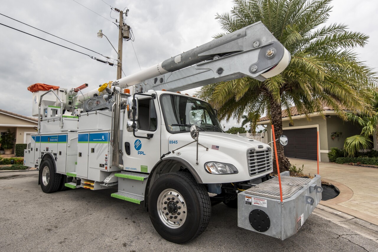 FPL TRUCK - COURTESY OF FPL