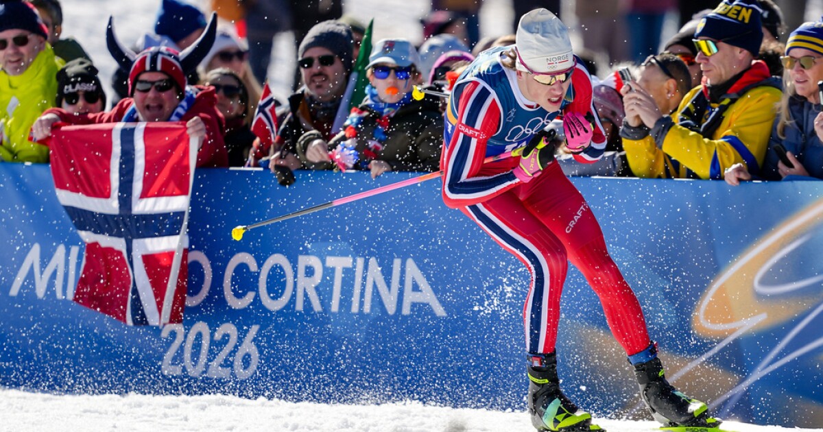 Norway’s Klaebo wins 9th gold in cross-country skiing, setting Olympics record