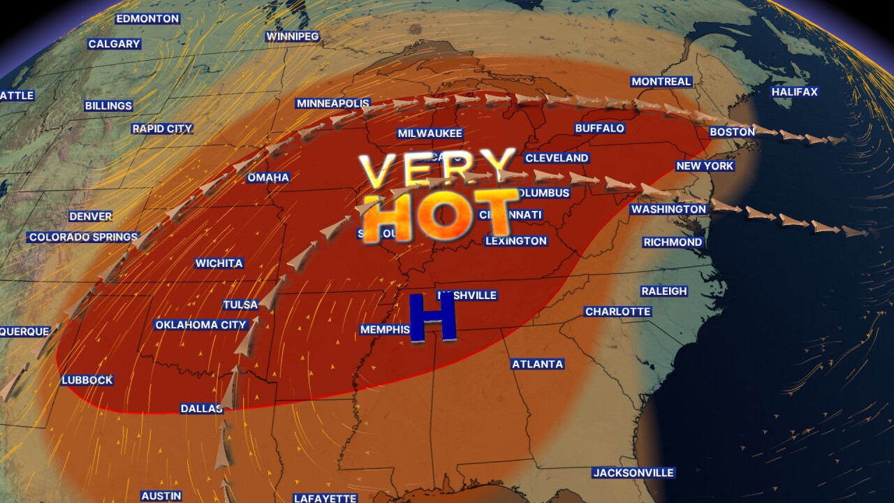 Dome of Heat Monday
