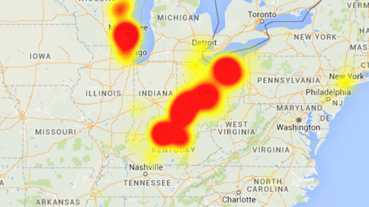 Time Warner users experiencing massive outages