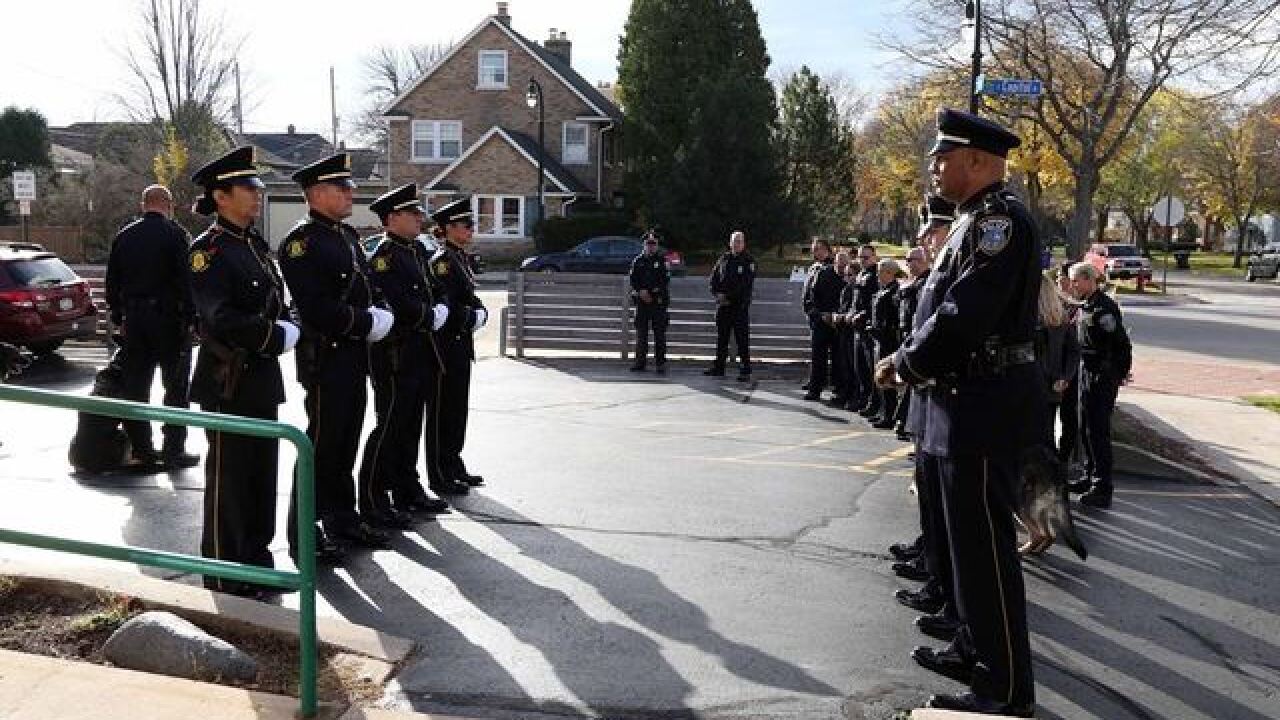 MPD Honor Guard salutes fallen K9 officer