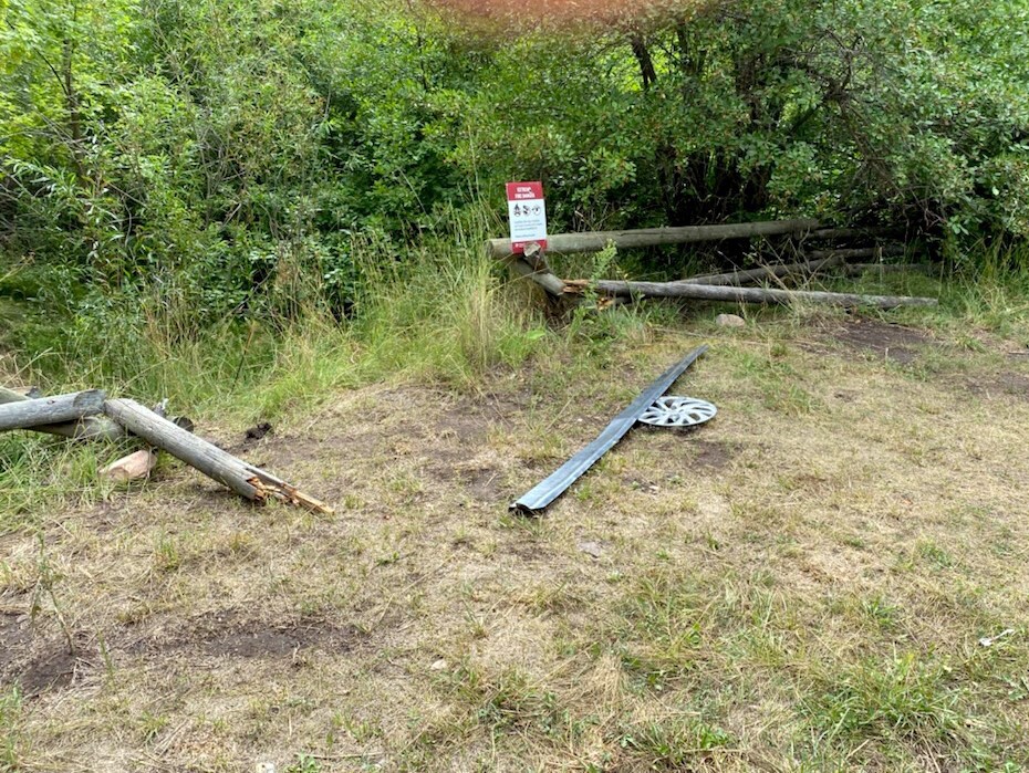 East Fork Little Bear Wildlife Management Area campsiteb