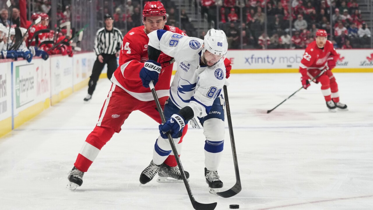 Lightning Red Wings Hockey