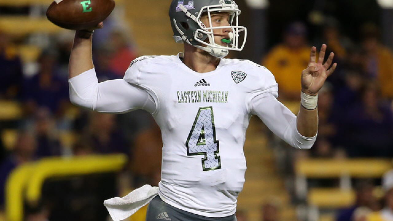 Eastern Michigan beats Charlotte in season opener