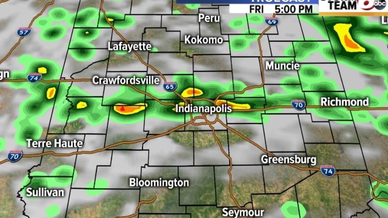 TIMELINE: When to expect rain