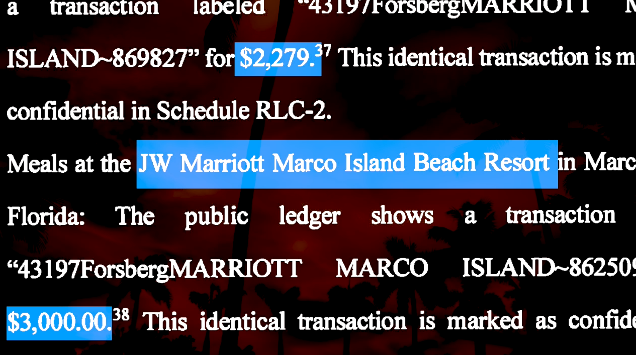 SW Gas - Florida beach resort charges