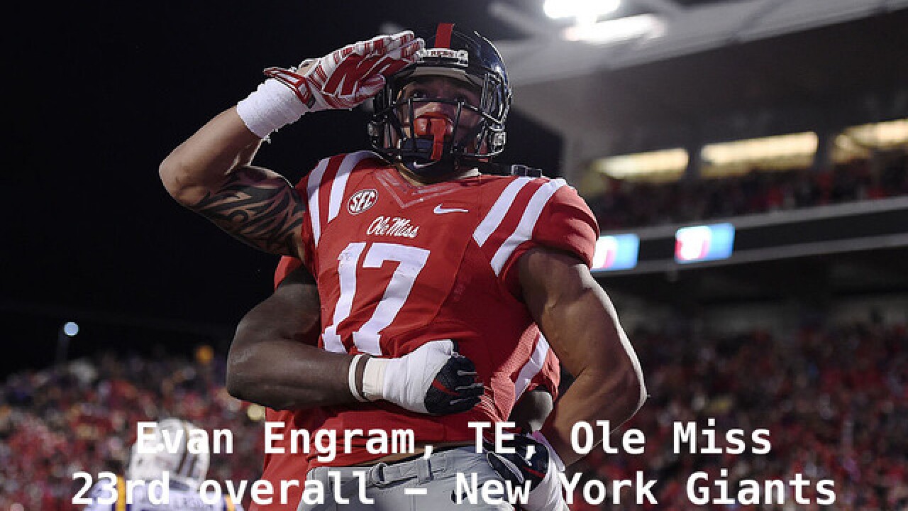 NFL Draft: Picks 1 through 32