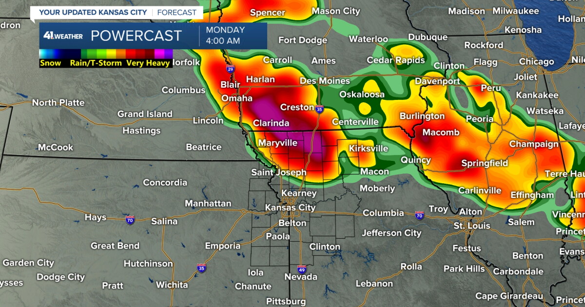 KSHB 41 Weather Blog | Heat, thunderstorms still battling it out in ...