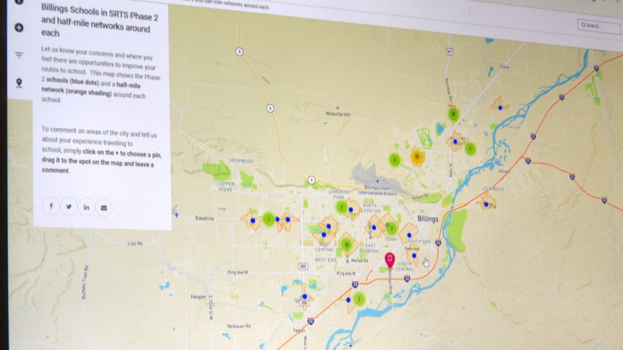 Interactive map