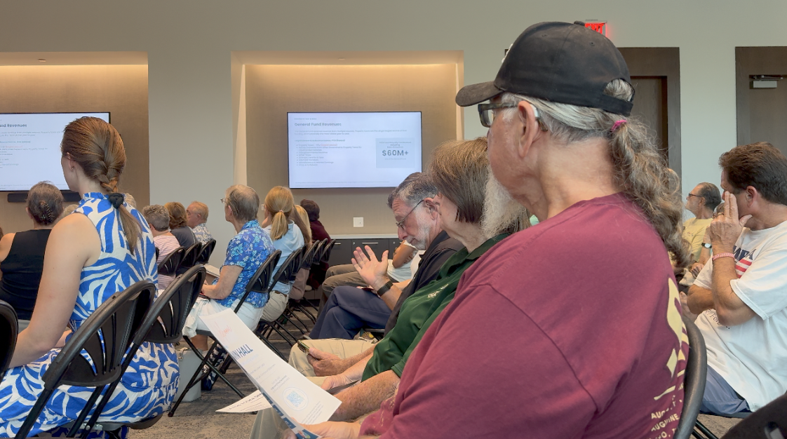 Community members attend Largo town hall