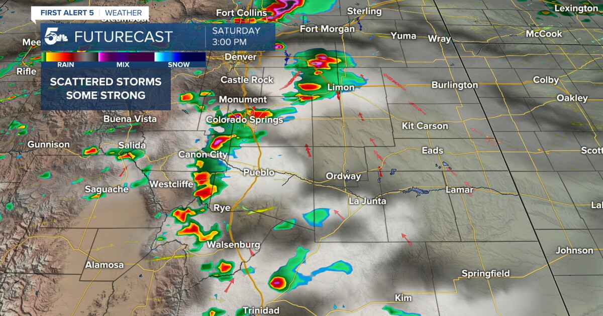 Severe Thunderstorm Watch for the Eastern Plains, with more storms this ...