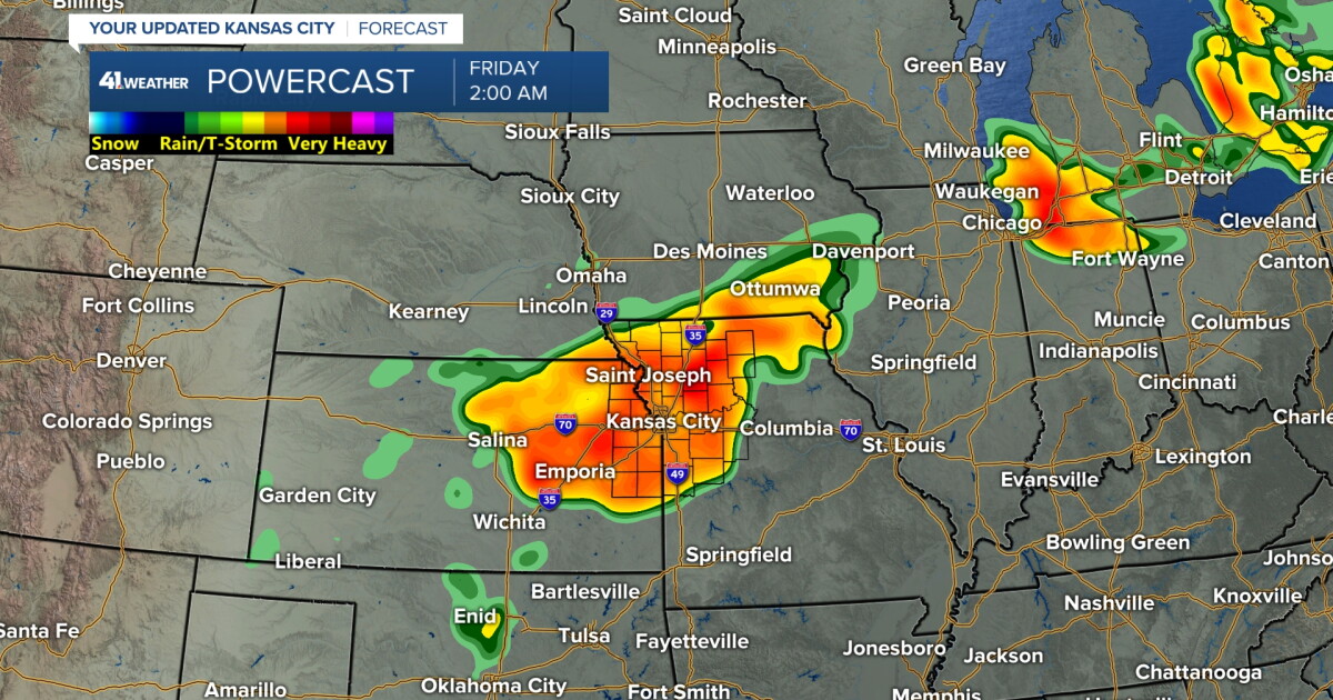 KSHB 41 Weather Blog | Hot, dry Wednesday in Kansas City; flooding ...
