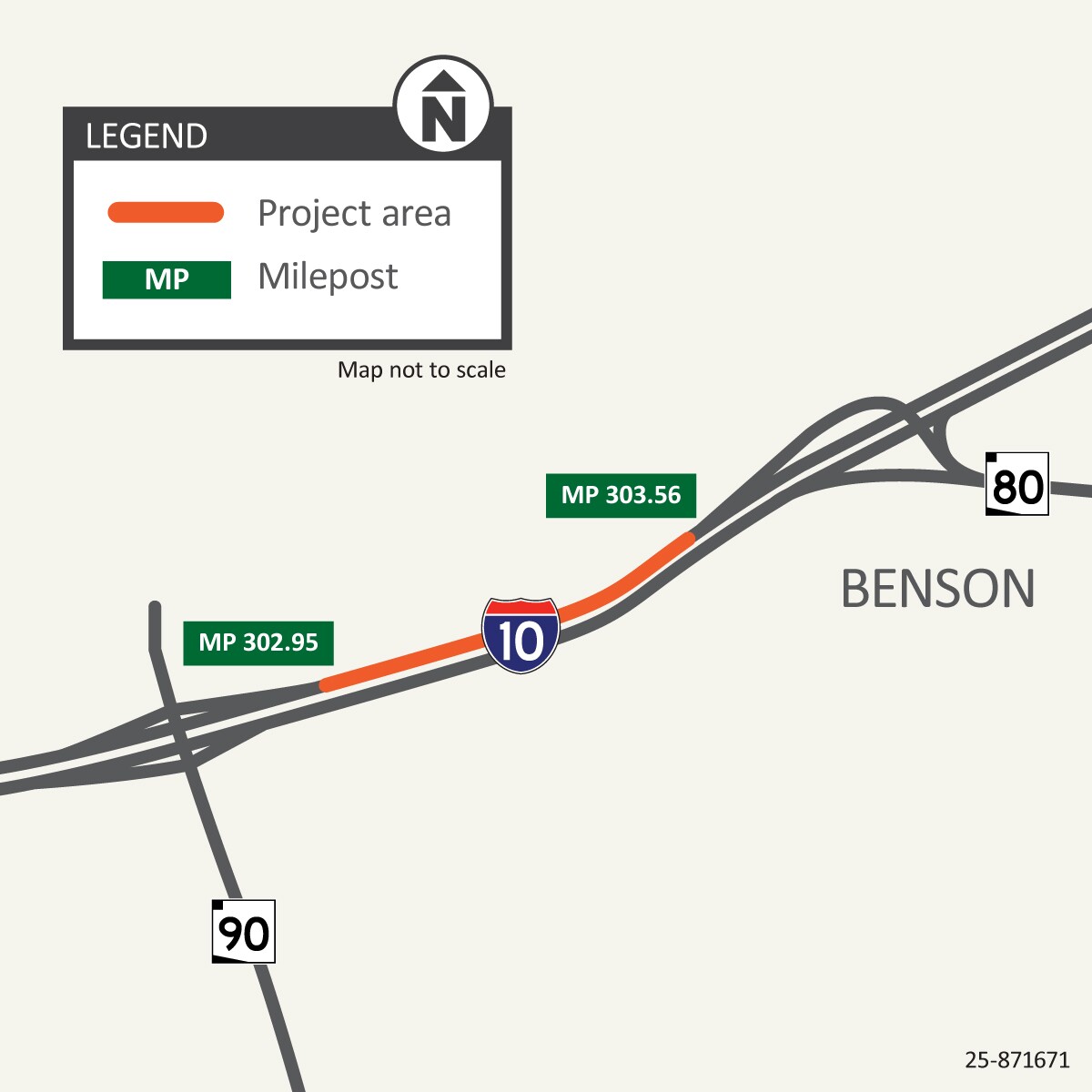 ADOT completes climbing lane project in Benson