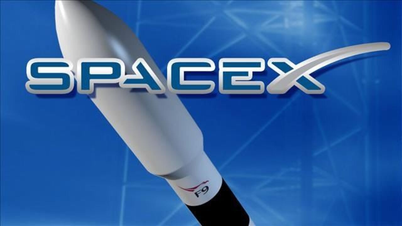 SpaceX s Returned Booster Rocket Back In Hangar Spacex s returned booster rocket back in hangar