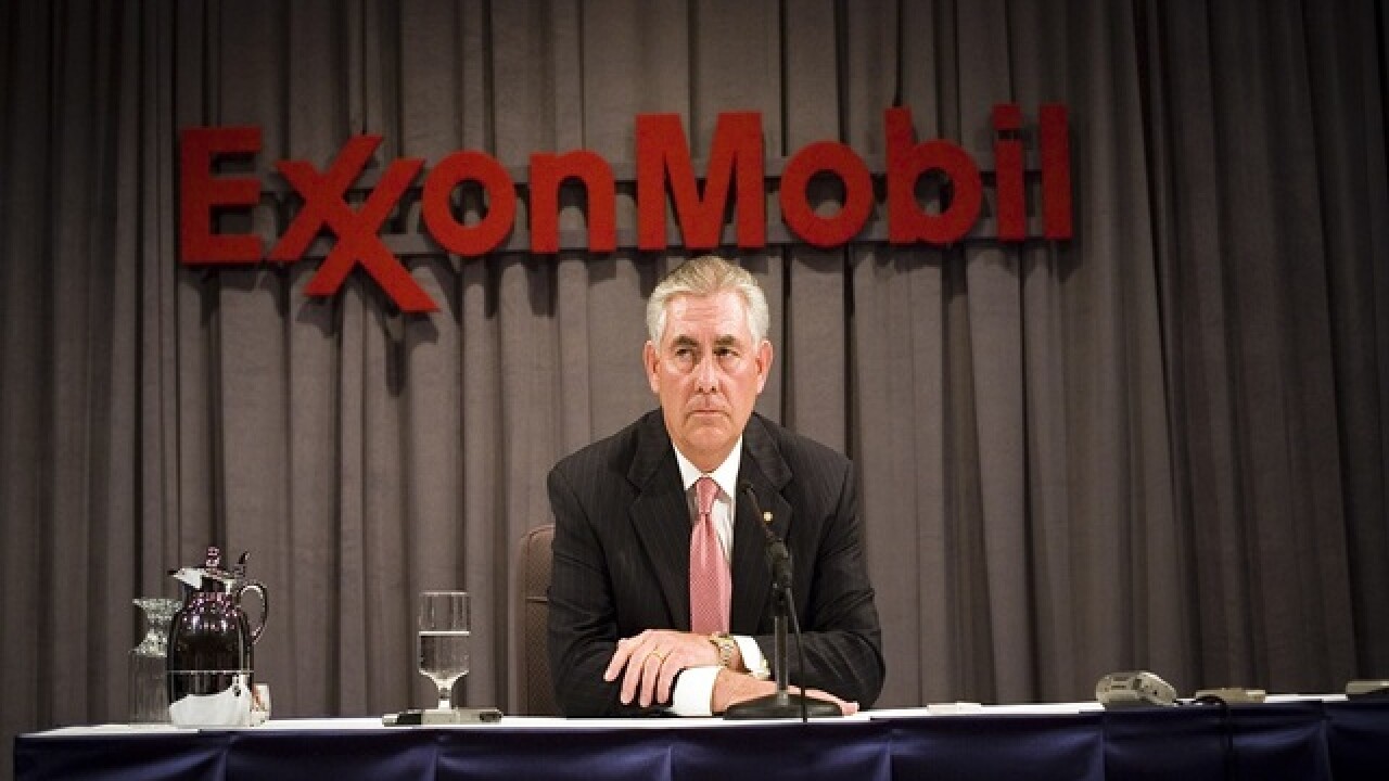 Trump to tap ExxonMobil CEO Tillerson for secretary of state, sources say