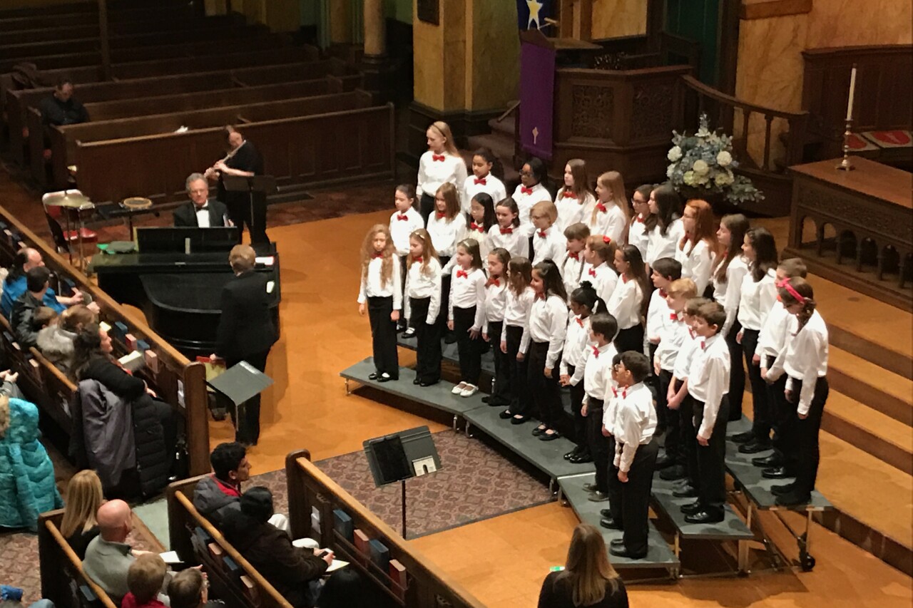 The choir is not able to perform live this year, so they've gone virtual