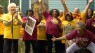 LBJ Grandmother's Fan Club fired up for finals!