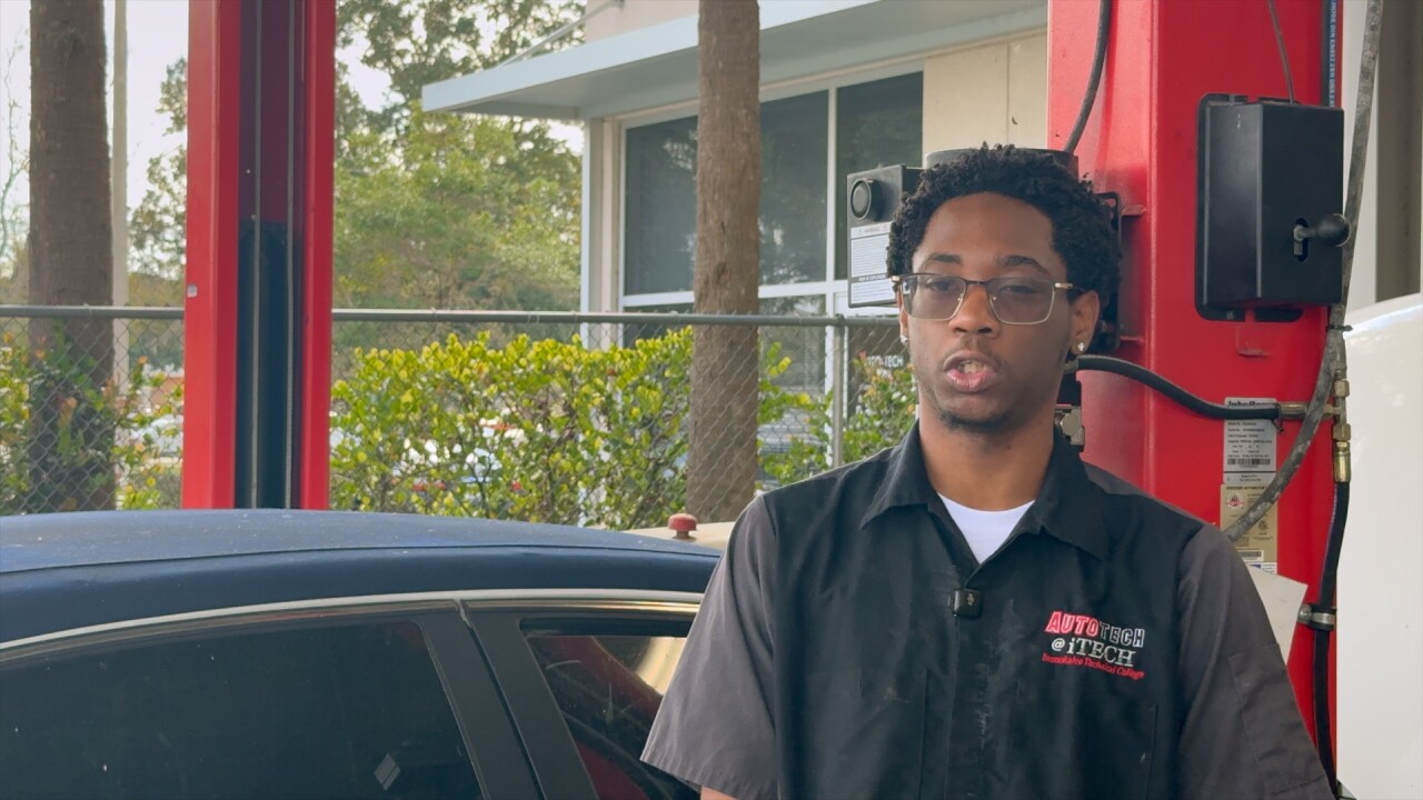 Elloney McLaren talks about his passion for working on cars.