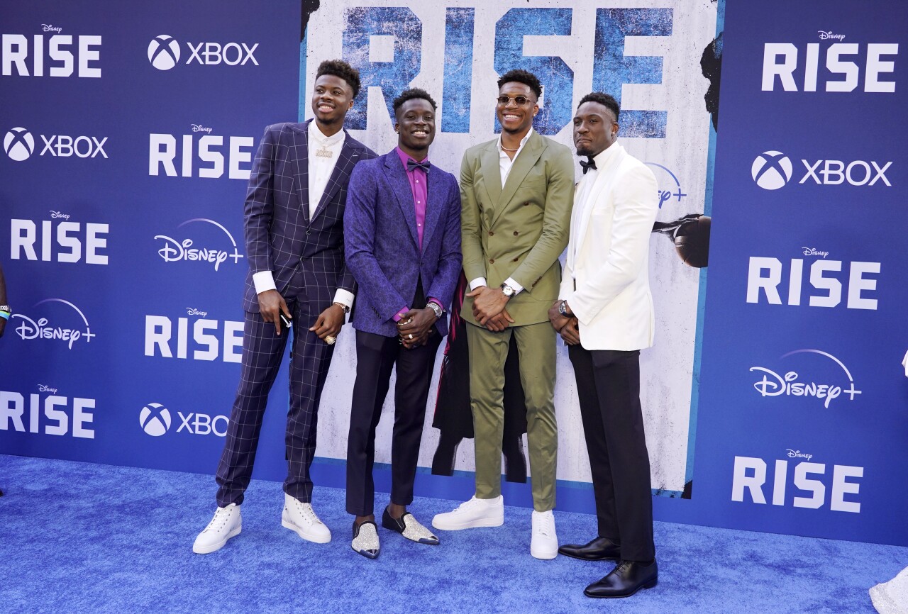 Giannis Antetokounmpo movie 'Rise' will debut on Disney+ in 2022