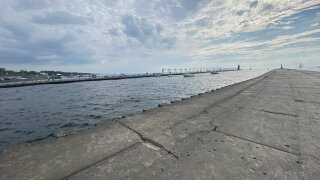 Jet skier "grateful" after being caught in the middle of South Haven pier shooting 