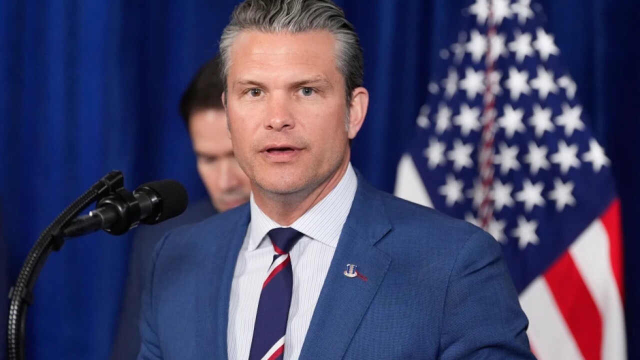 Defense Secretary Pete Hegseth