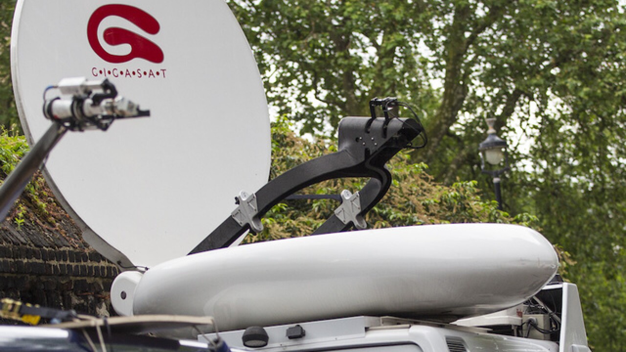 TV news truck stolen while crew works on story about crime