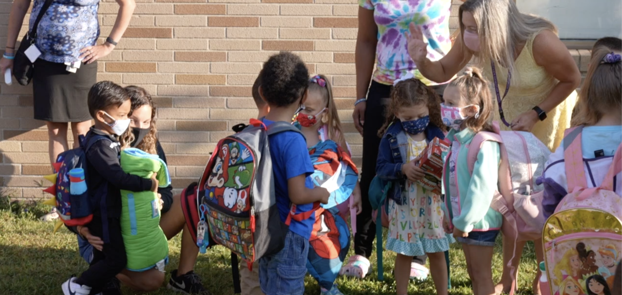 Preschool class at Forrest View 