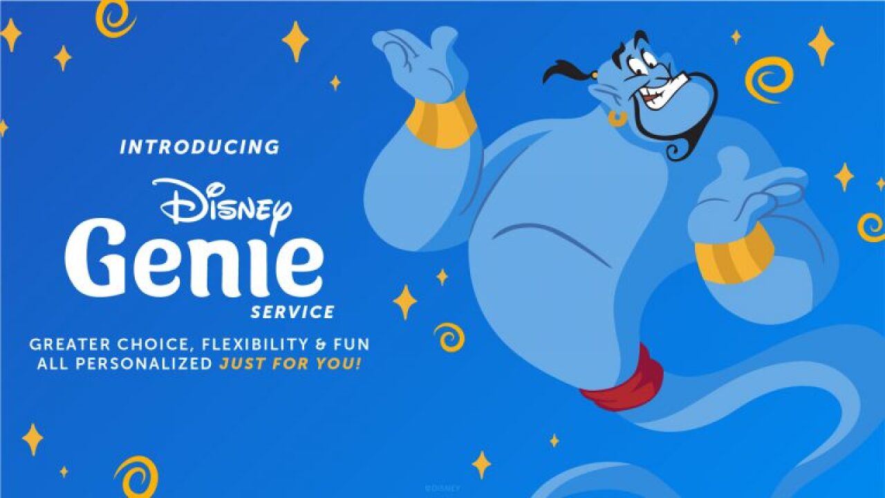 Disney Genie Service Launches Tuesday Disney Genie Service Launches Tuesday