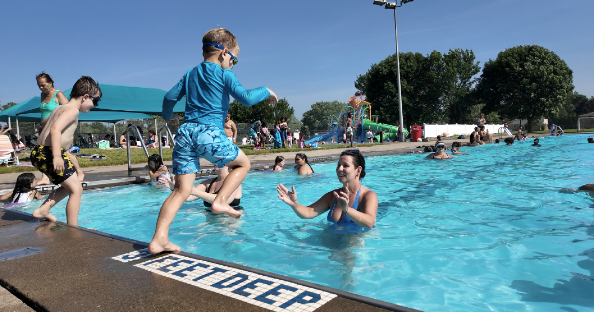 Western New York residents beat the heat wave at pools, spray parks and ice cream shops