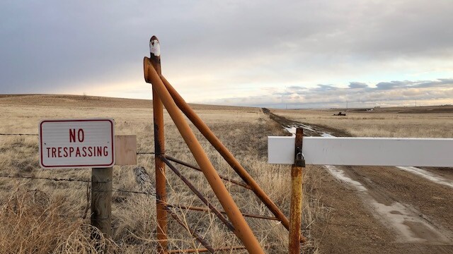 Private property shooting range