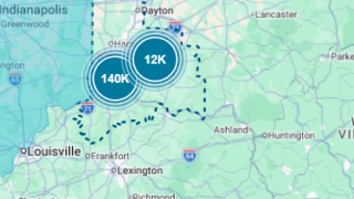 Duke Energy Outage Map 8/11/26 10:50 p.m.