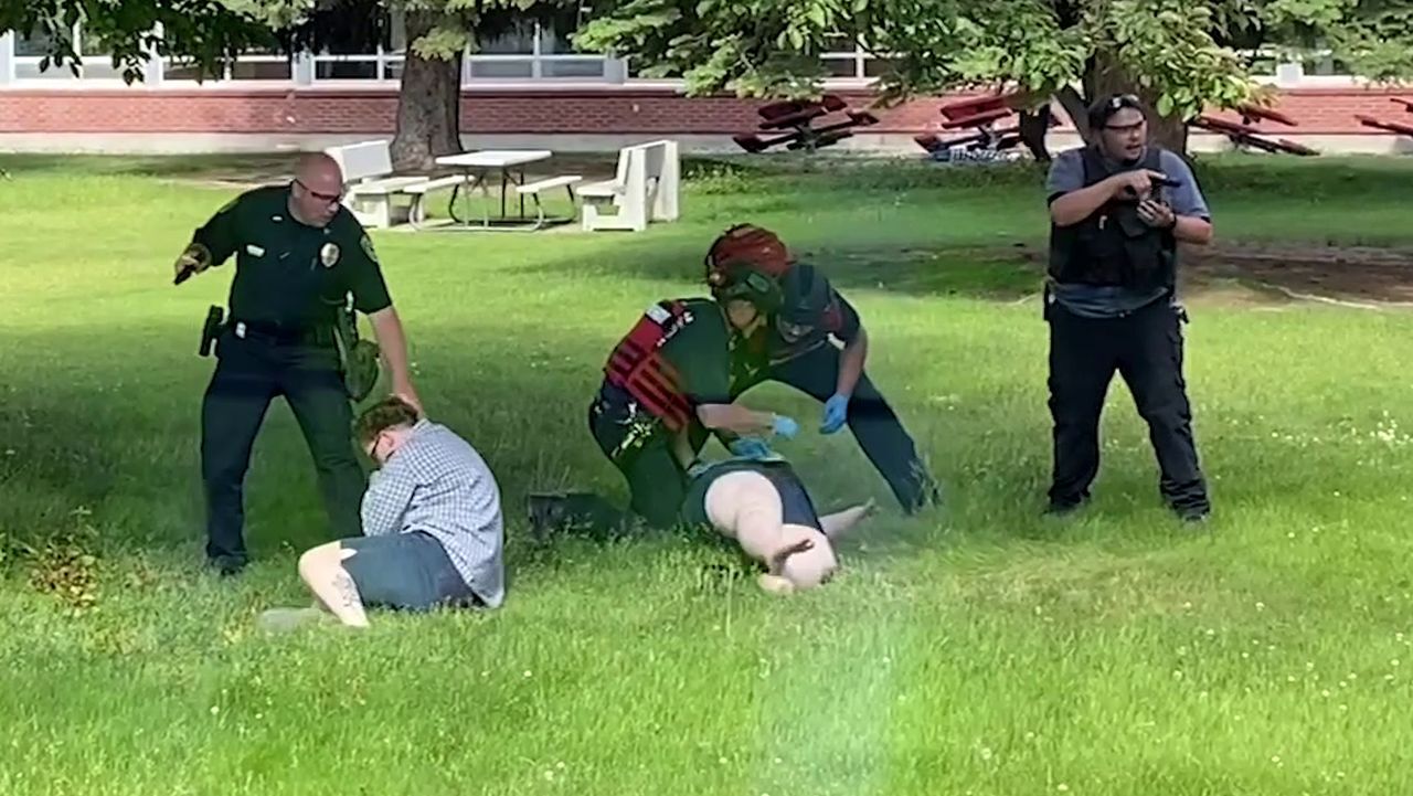 Volunteers help GFPD conduct 'Rescue Task Force' training