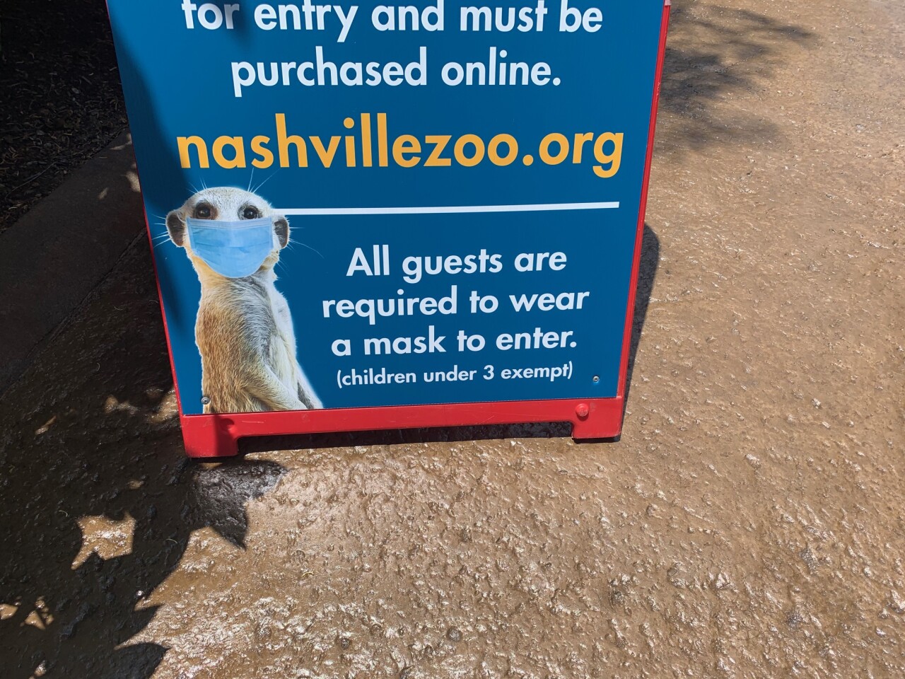 Mask sign