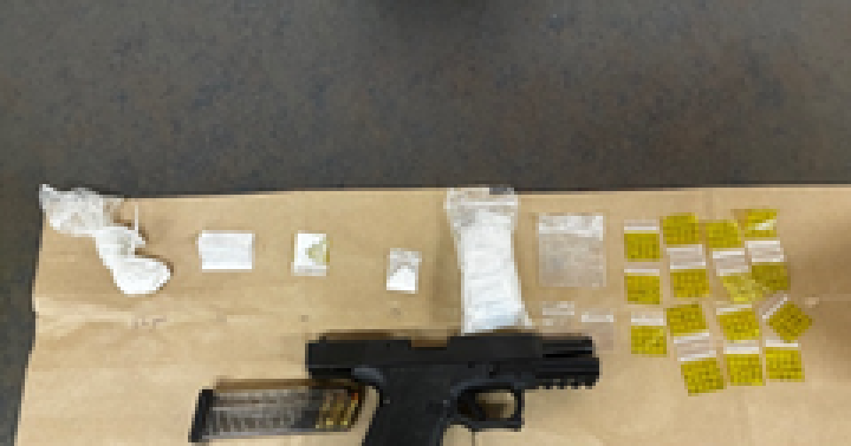 Santa Maria traffic stop leads to discovery of drugs, gun