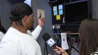 What's in my Locker with the Las Vegas Raiders: Caleb Rogers is motivated by family and faith