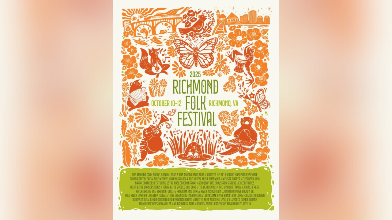 Richmond Folk Festival Poster