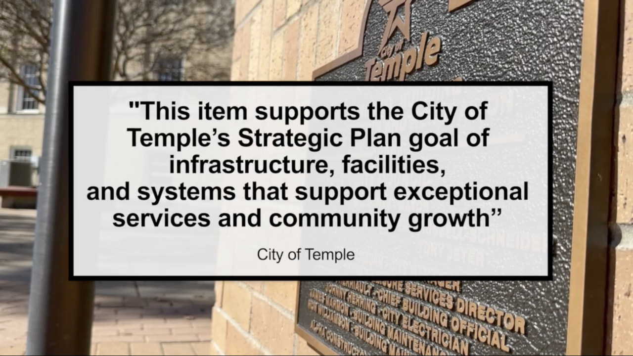 city of temple statement