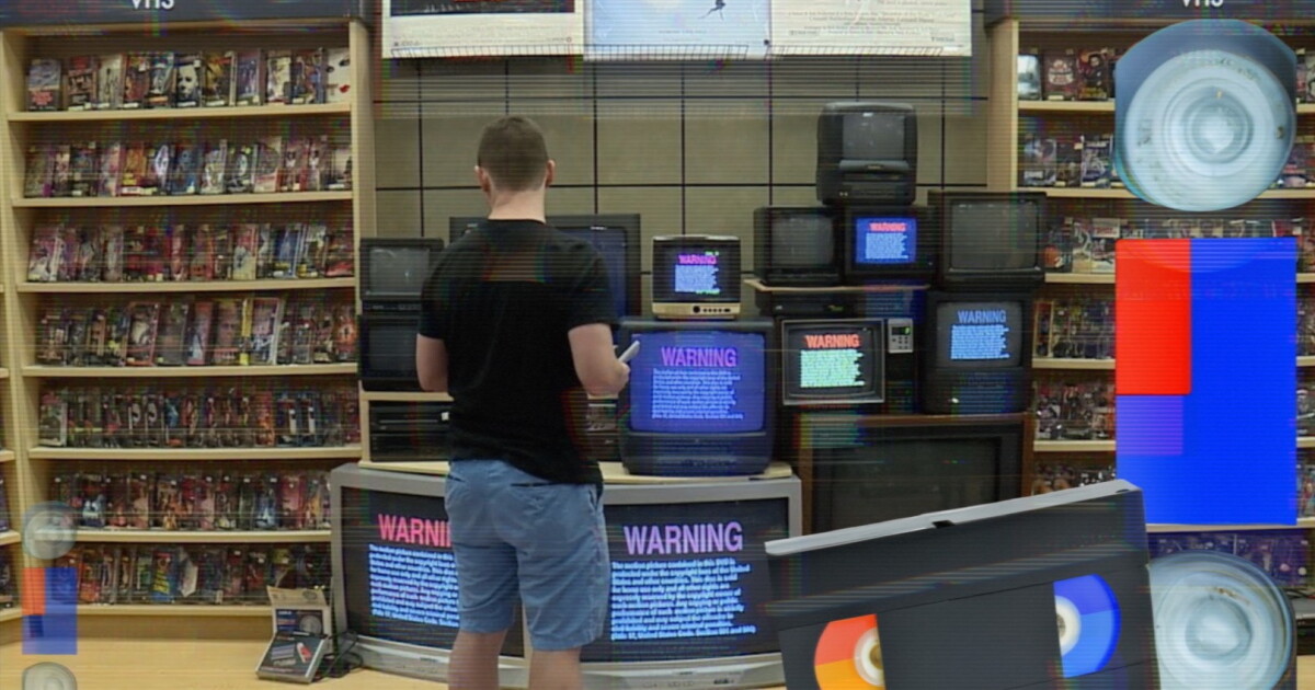 VHS revival in full swing at Muskegon's Spin City/Static Tape shop - Vimarsana News