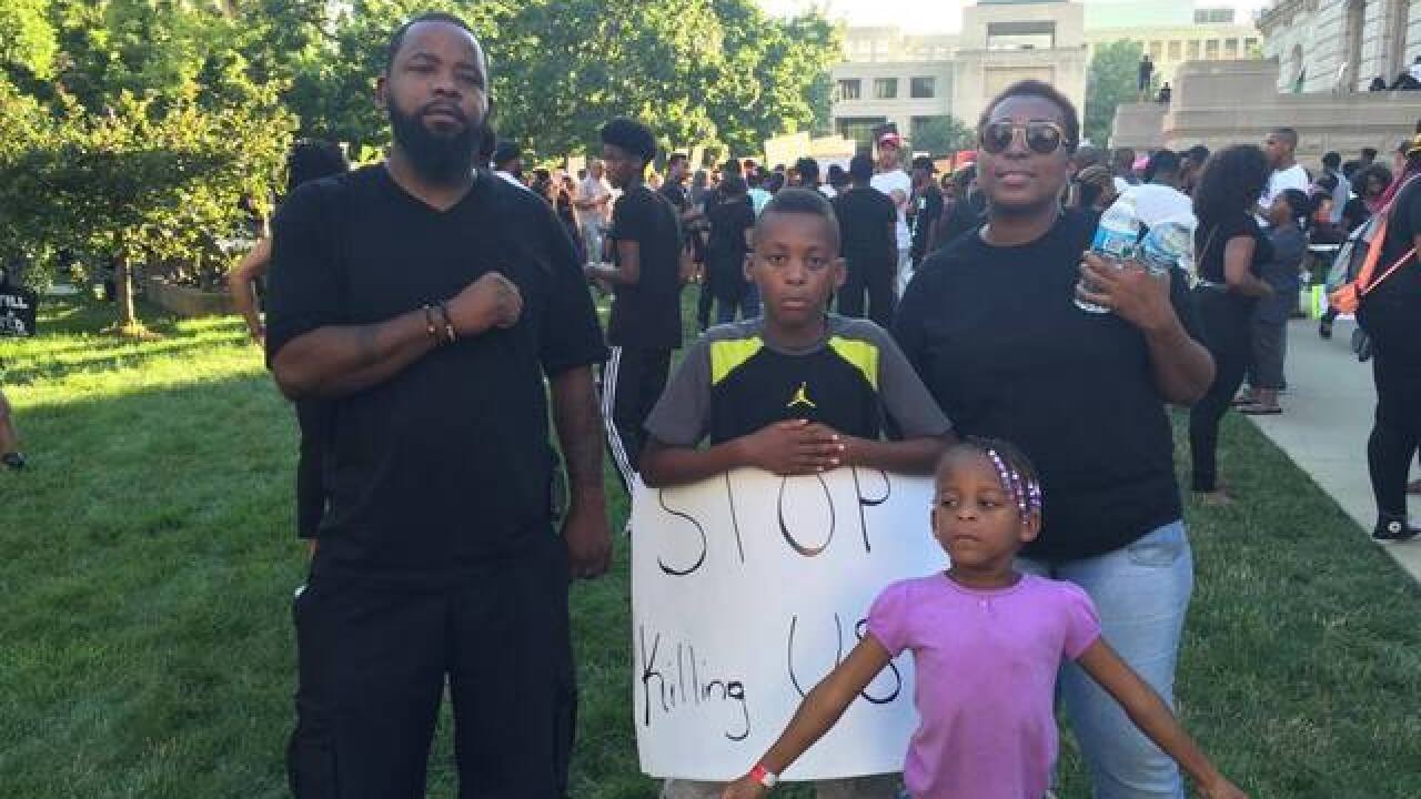 PHOTOS: Black Lives Matter protest in Indy