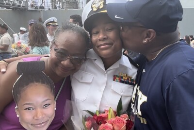 Families of USS Laboon reunited over Labor Day weekend